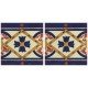 Mexican Talavera Border Tile Pueblo Viejo